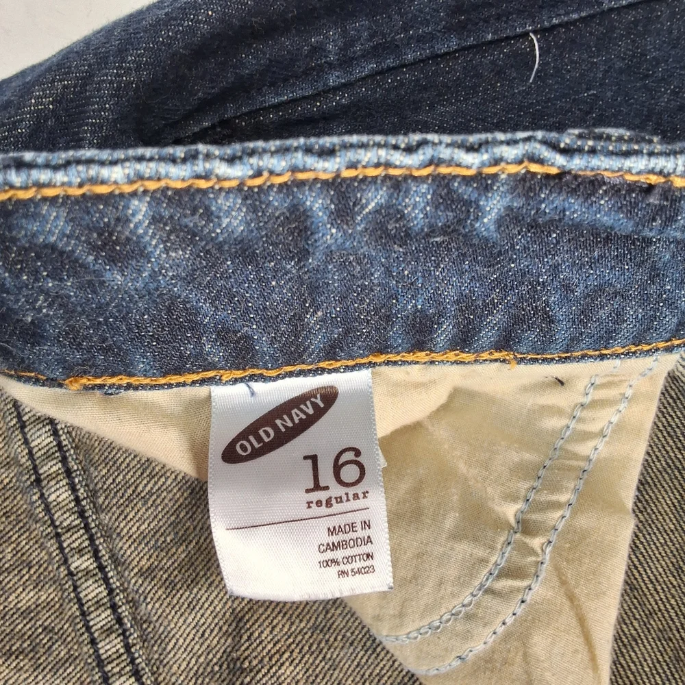 Old Navy Jeans Skirt Blue Color Plus Size 16